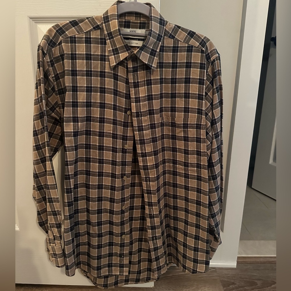 Balenciaga Men’s Button Down Shirt, Size 14 3/4 32”